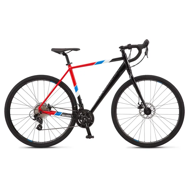 Road Bike black red 74 inches