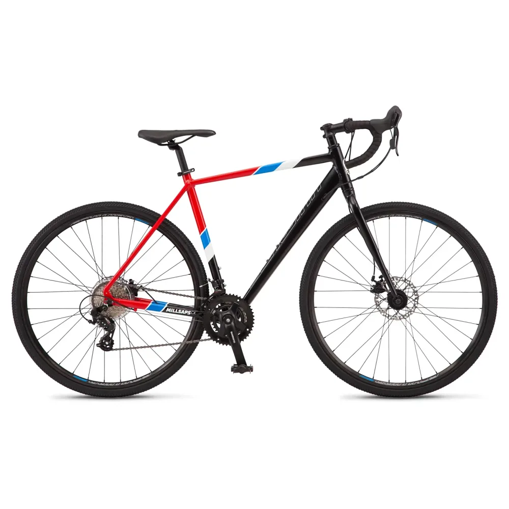 Road Bike black red 74 inches