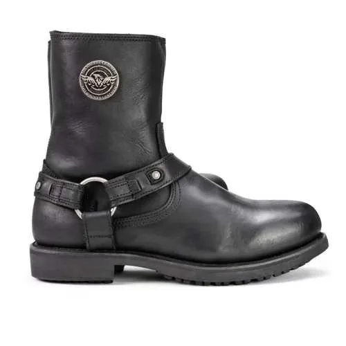 Motorcycle Boots black 2.2mm adjustable