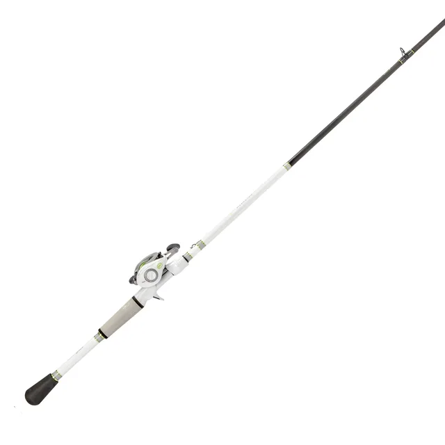 Baitcast Reel white black gray