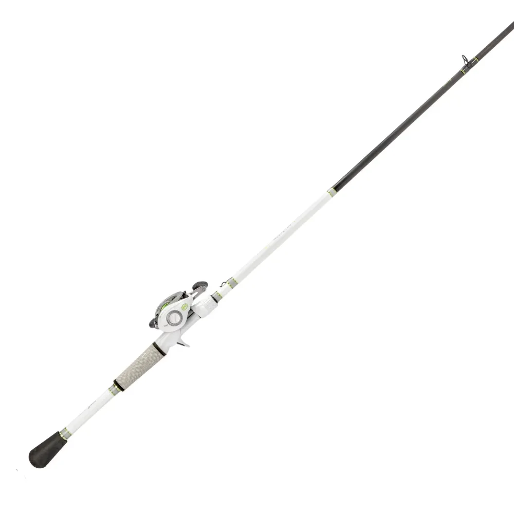 Baitcast Reel white black gray