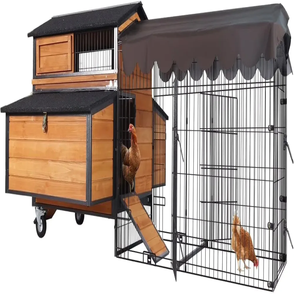 Chicken Coop 76.6" waterproof 76.65"