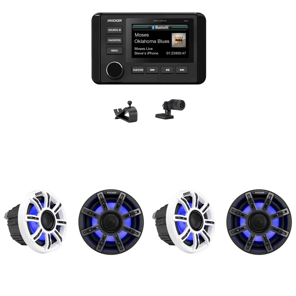 Marine Audio 6.5" led bluetooth