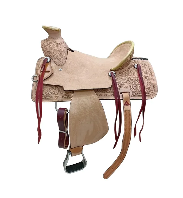 Horse Saddle 18" 10" tan