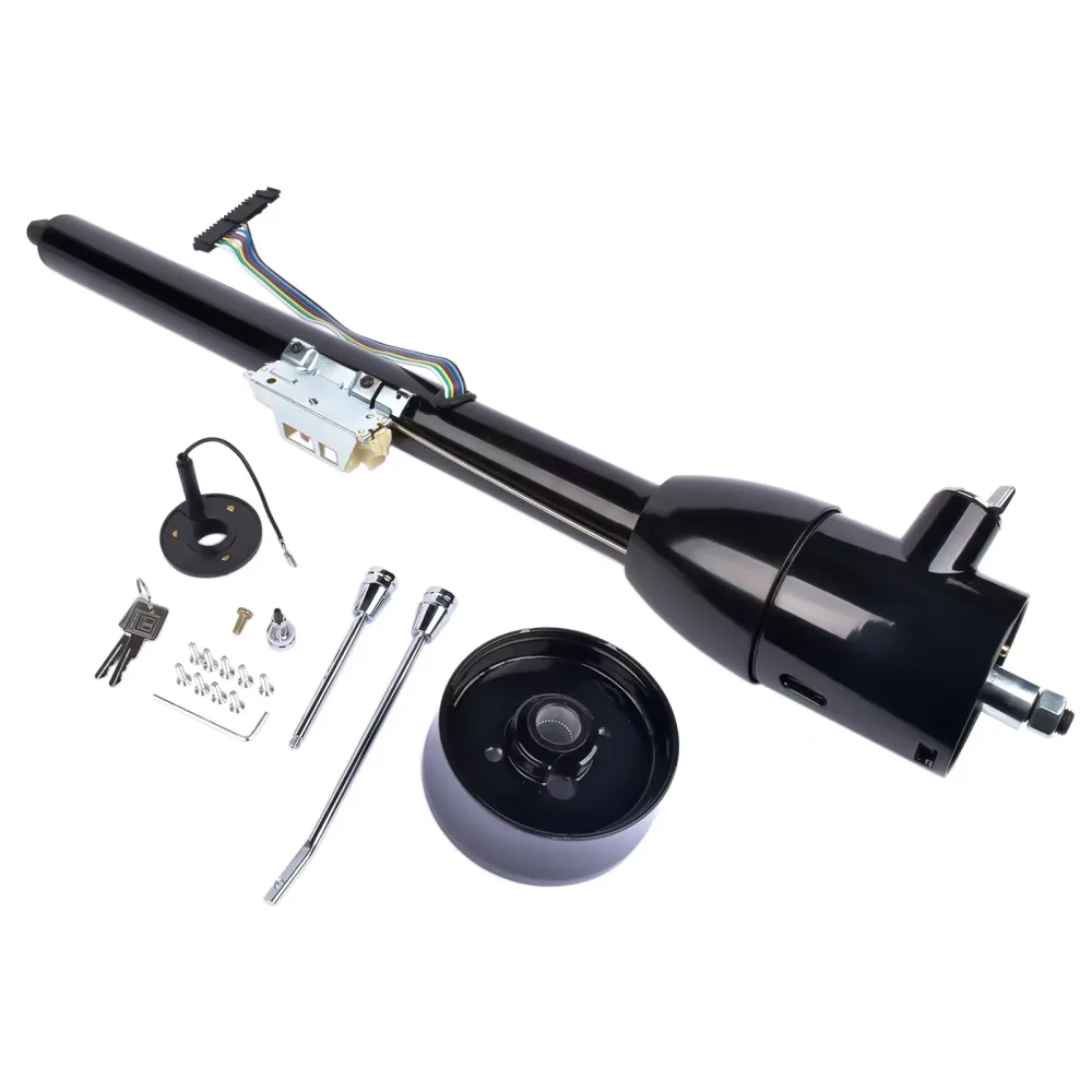 Steering Column 32" black 32'
