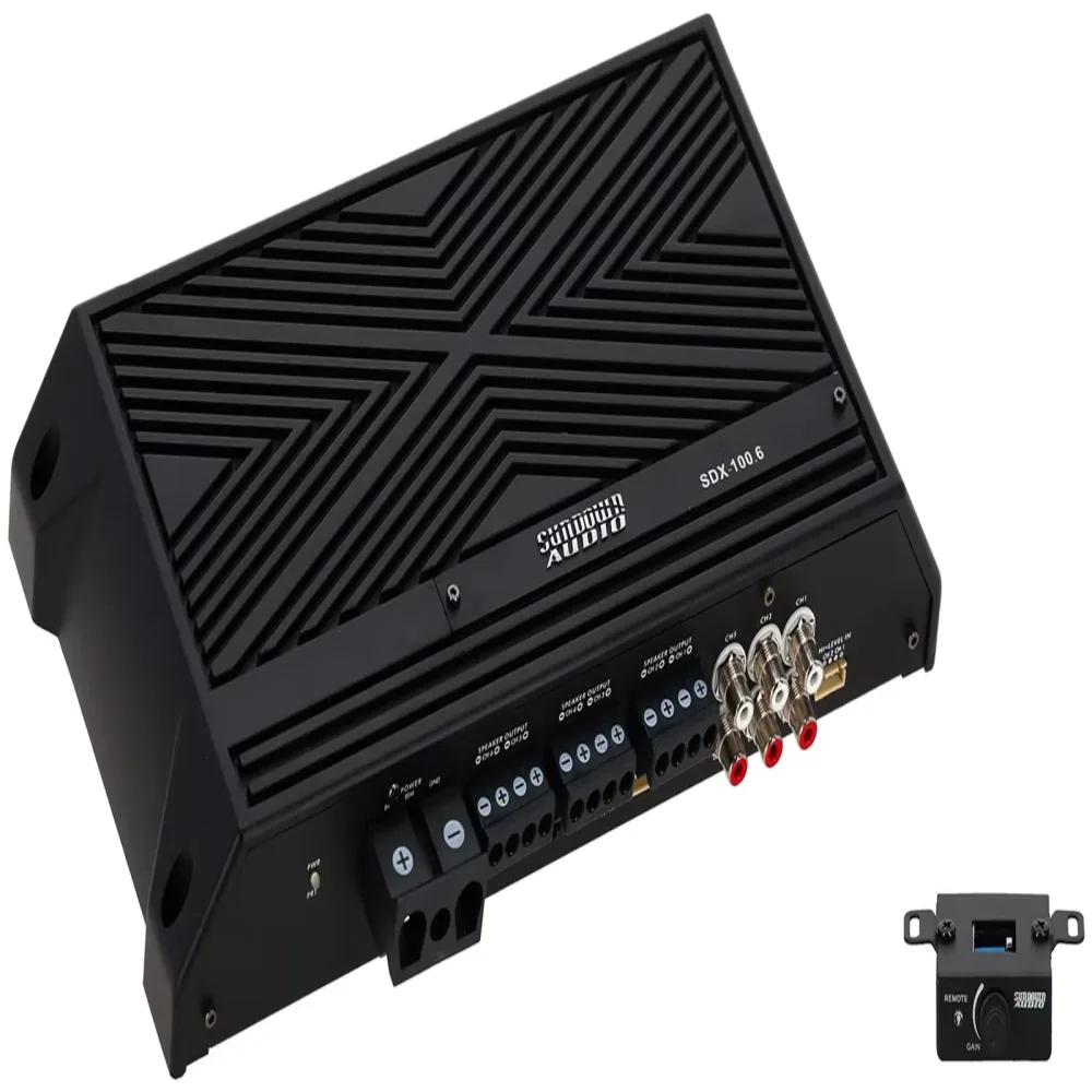 Audio 6 channel 900 watt adjustable