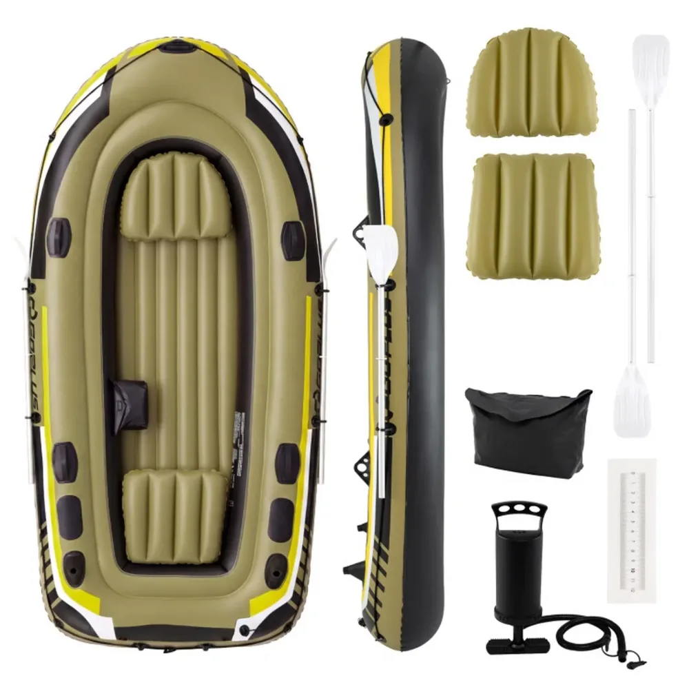 Inflatable Fishing 4 person green 120 inches