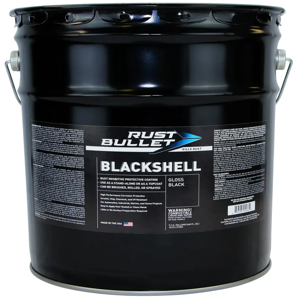 Coating 5 gallon black