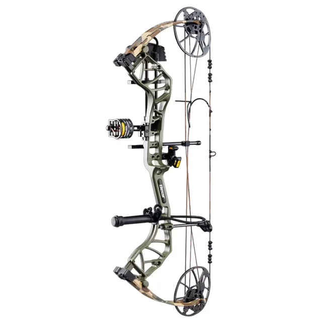Compound Bow adjustable green 70 pounds