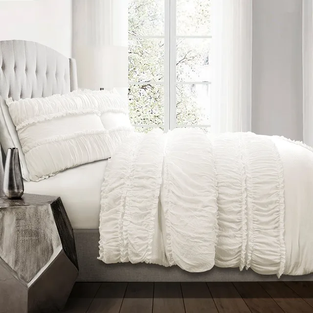 Bedding white 96" 110"