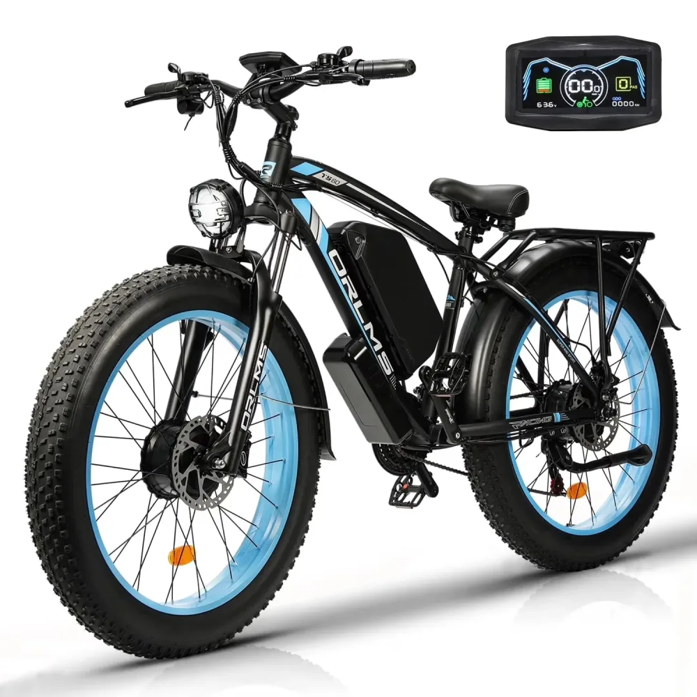 Electric Bike 6000w 60v 26"