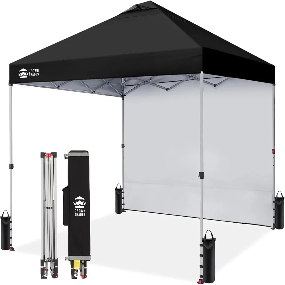 Canopy black silver 12 people