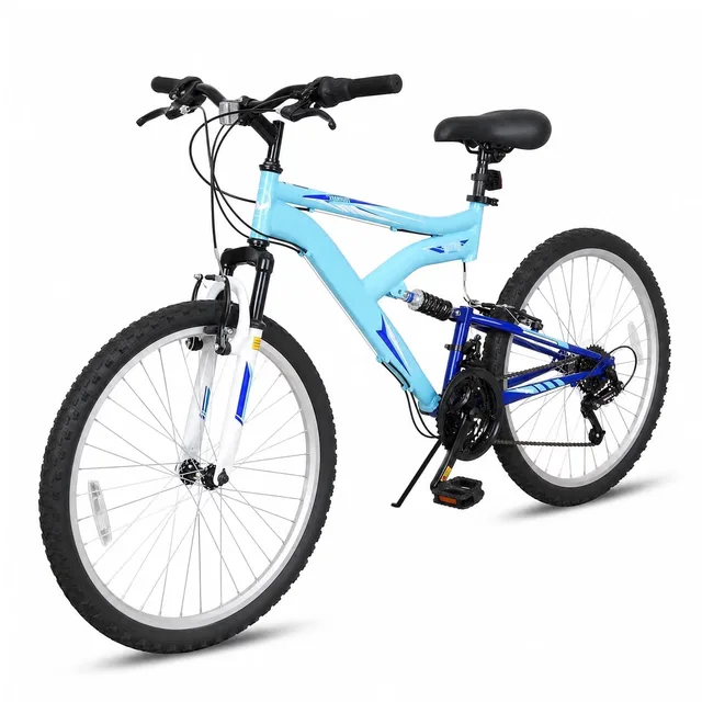 Mountain Bike 24 inch 24" black