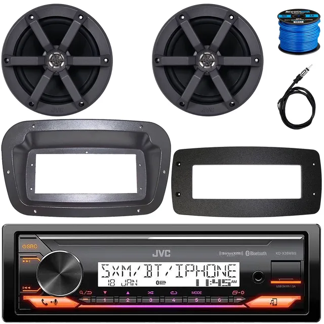Stereo 6.5" 100 watts bluetooth