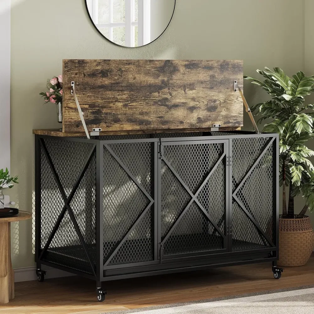Dog Crate 48 inch heavy-duty adjustable