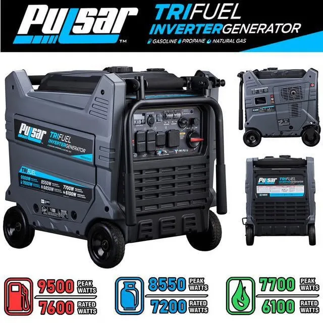 Inverter Generator 9500w portable 7600w