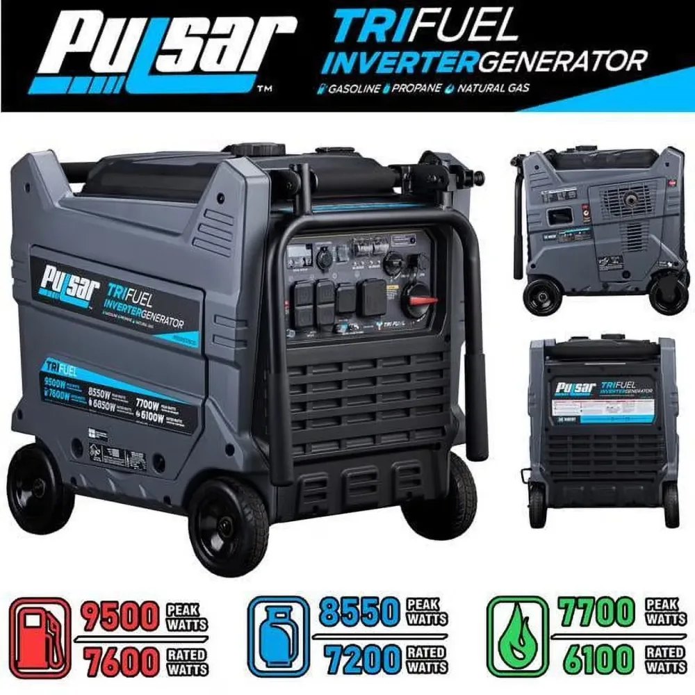 Inverter Generator 9500w portable 7600w