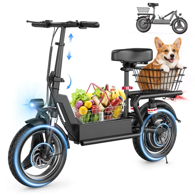 Electric Scooter 300 lbs 650w 48v
