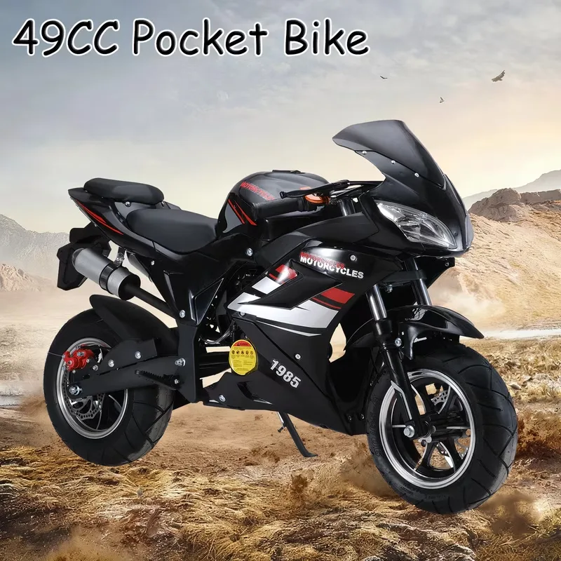 Dirt Bike black 170 lbs 40in