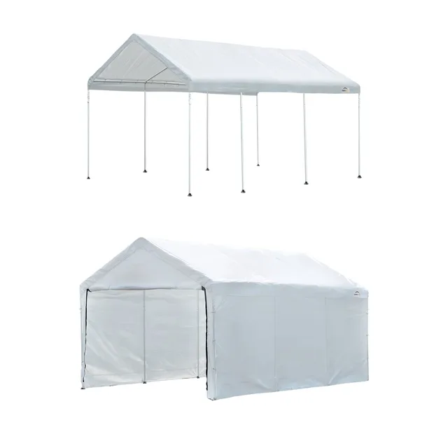Gazebo Canopy 10 ft white 8 in