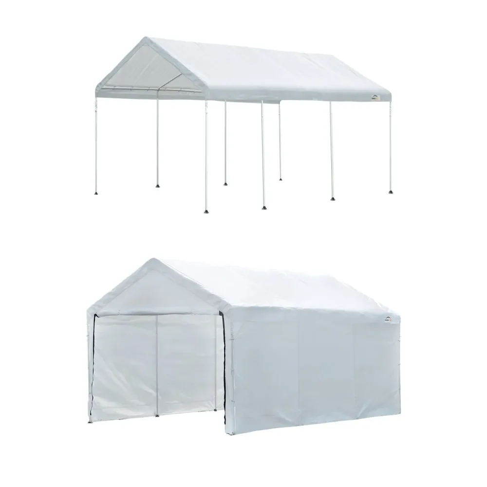 Gazebo Canopy 10 ft white 8 in