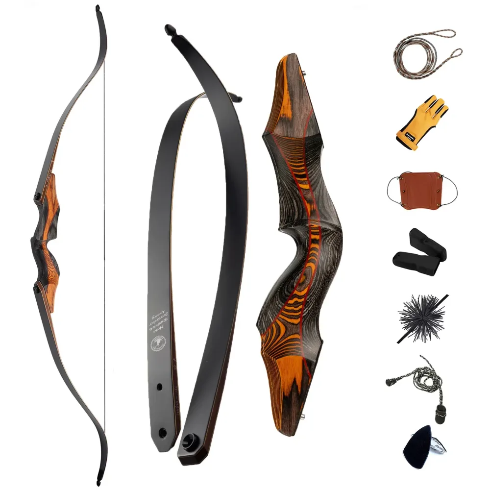 Recurve Bow 60" 62" 45lb
