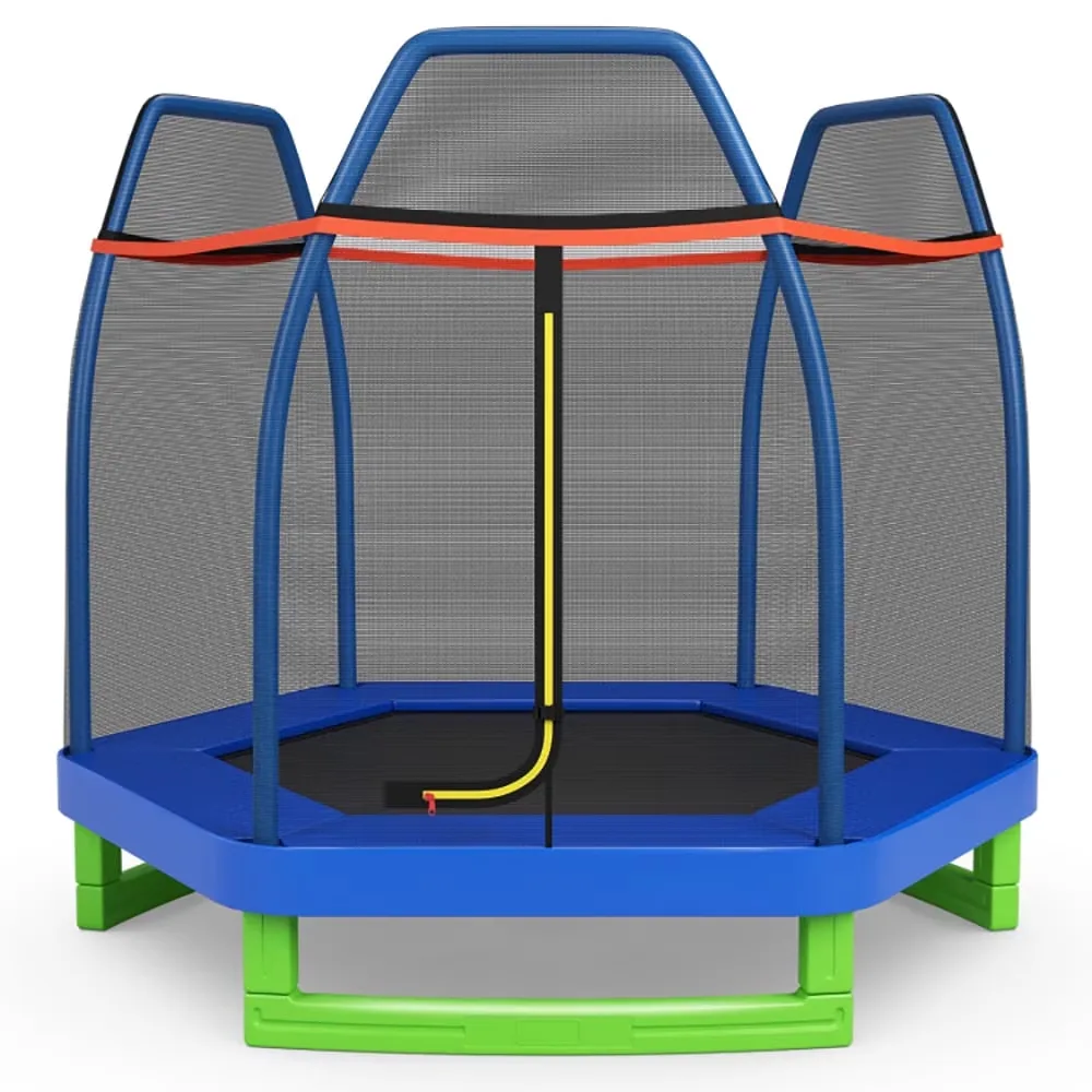 Backyard Trampoline 7 feet blue 7.3ft