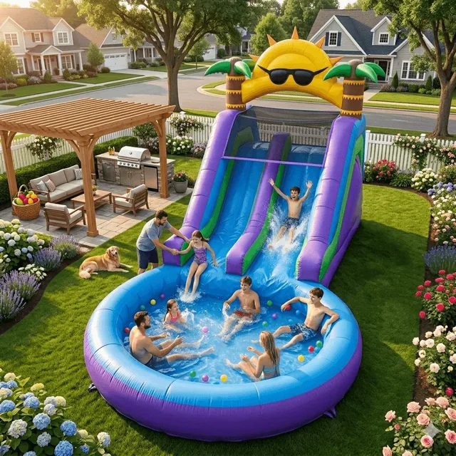 Backyard 26ft 26' 12'