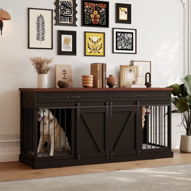 Crate 23.6" black 70 pounds