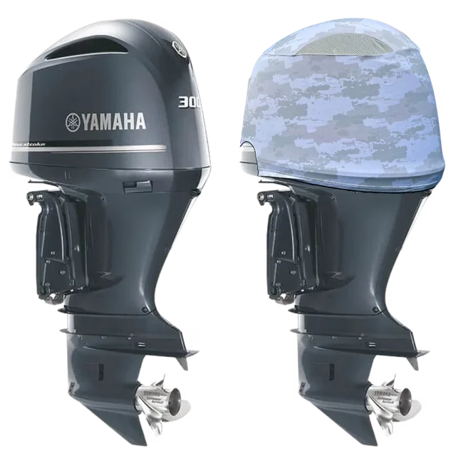 Outboard Motor 300hp grey heavy-duty