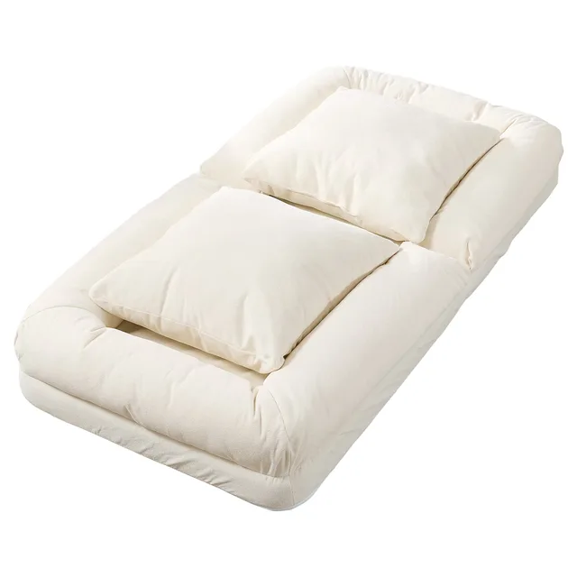 Sofa Bed adjustable beige 350 lbs