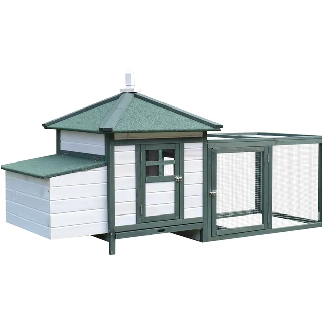 Chicken Coop 77 inch waterproof white