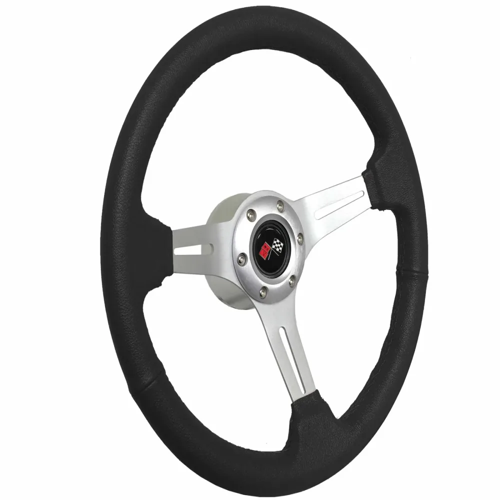 Wrapped Steering black 2.5" 14"