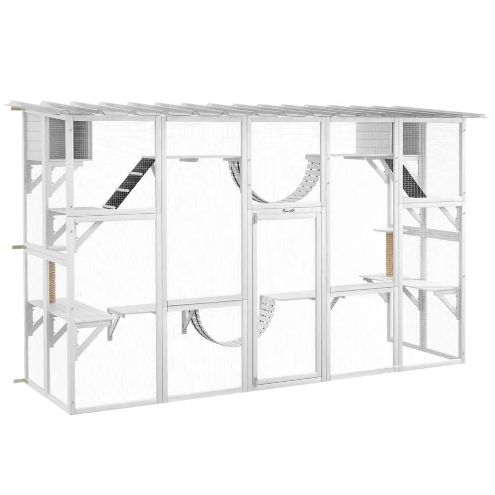 Furniture & Enrichment 118" white 9.8 feet