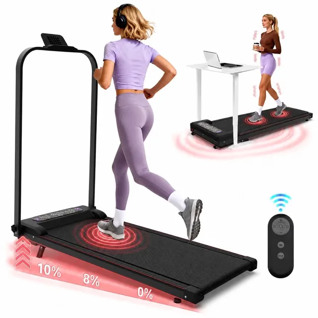 Pad Treadmill 300lbs portable foldable