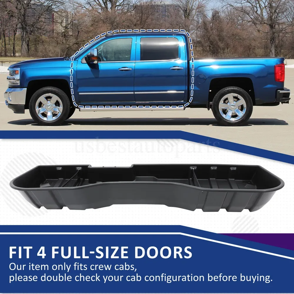 Underseat Storage black locking