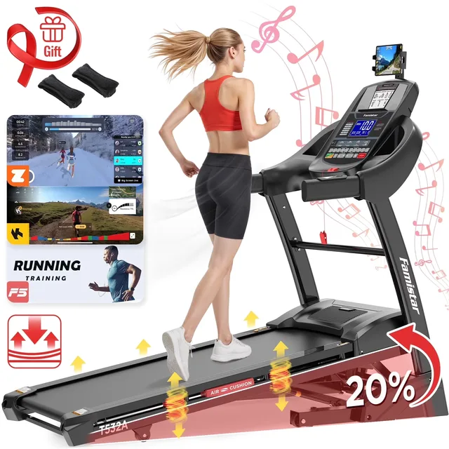 Folding Treadmill 4.5hp 400 lb