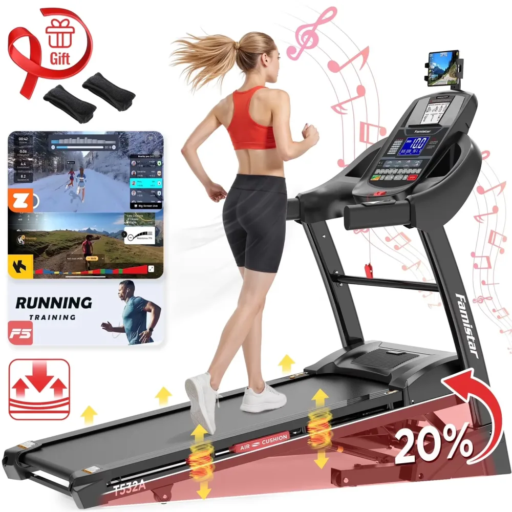 Folding Treadmill 4.5hp 400 lb