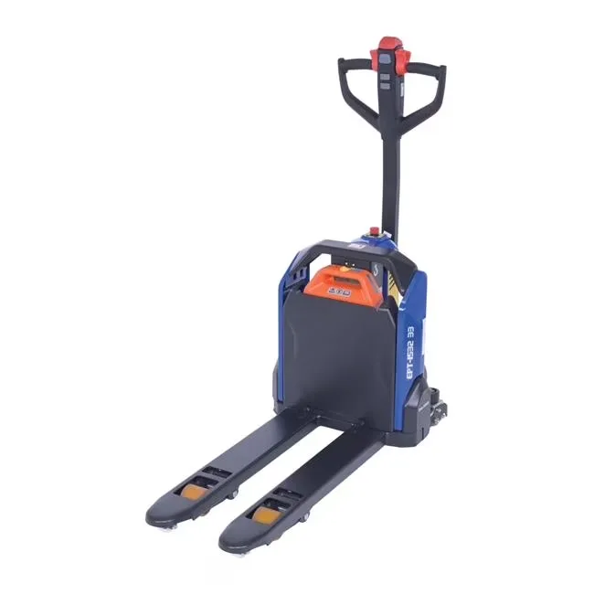 Pallet Truck 32 in 3300 lbs blue