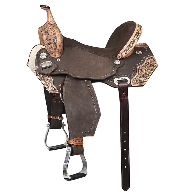 Leather Saddle 14" brown 15"