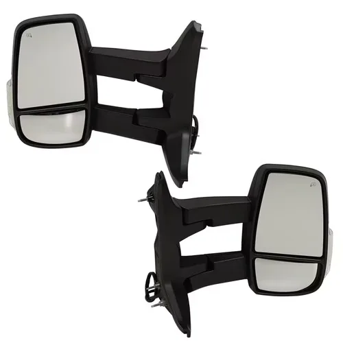 Mirror folding adjustable black