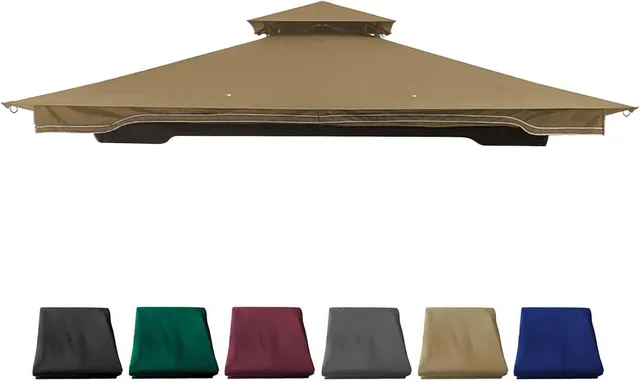 Cover brown beige 1"
