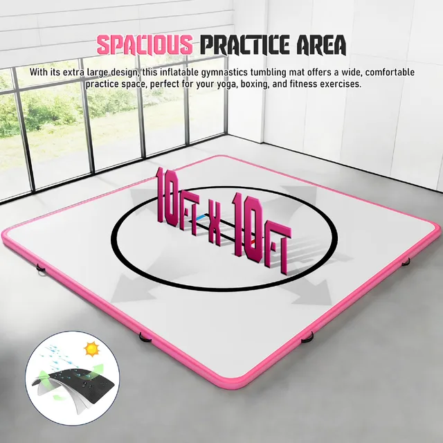 Wrestling Mat 10' 4" foldable