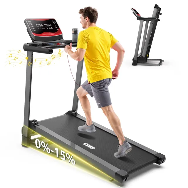 Running Machine 350 lbs folding bluetooth