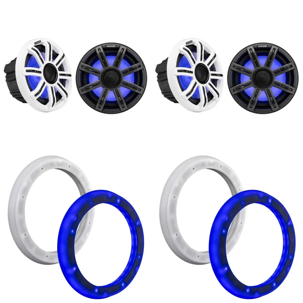 Speaker 2 pair 8" led
