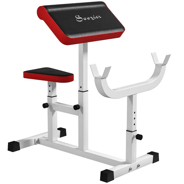 Steel Frame 265lbs adjustable white