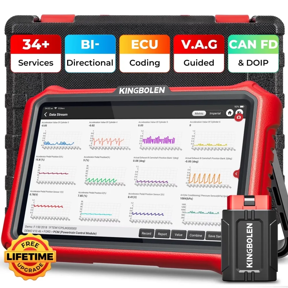 Scan Tool bluetooth wireless red