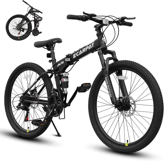 Mountain Bike 26 inch adjustable black