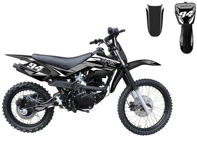 Dirt Bike black 19" 16 "
