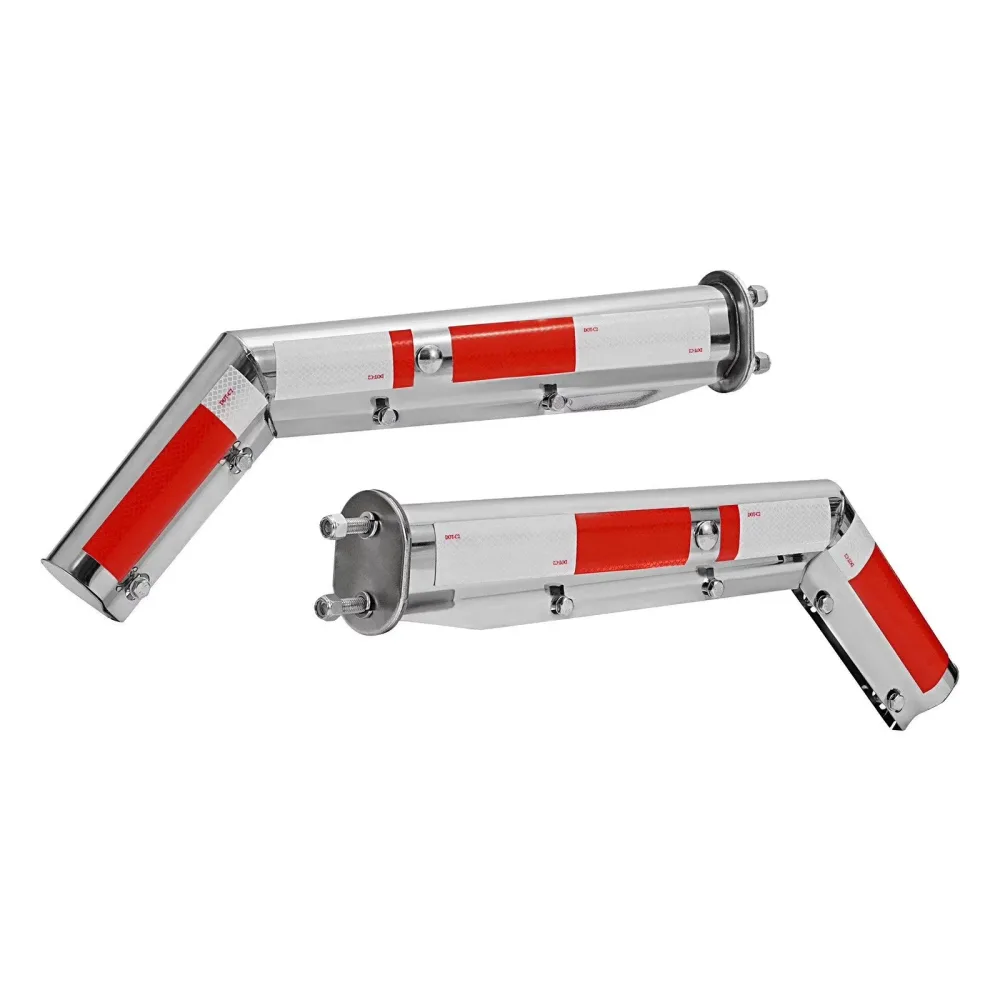 Semi Truck 2.5 inch 1 pair silver
